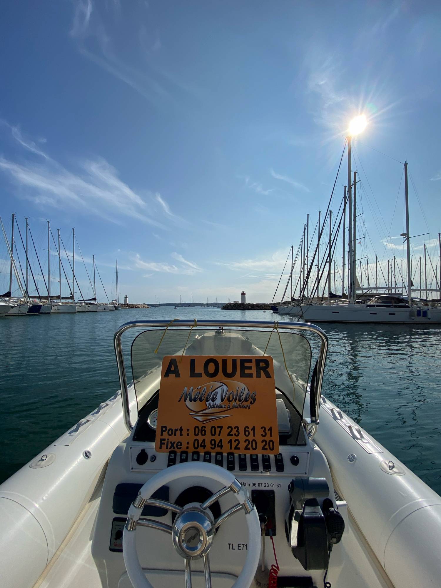 cherche location de bateau moteur avec permis côtier dans le Var 83400 